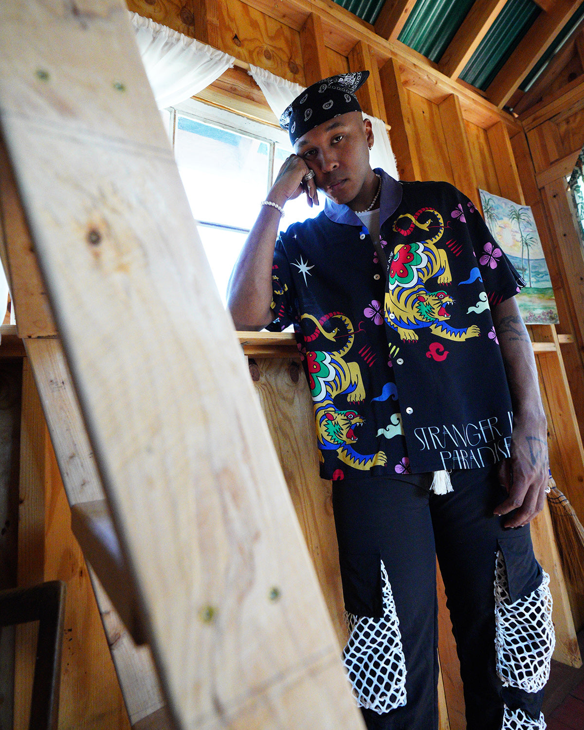 Aloha Tux (Black) “Year Of The Dragon”