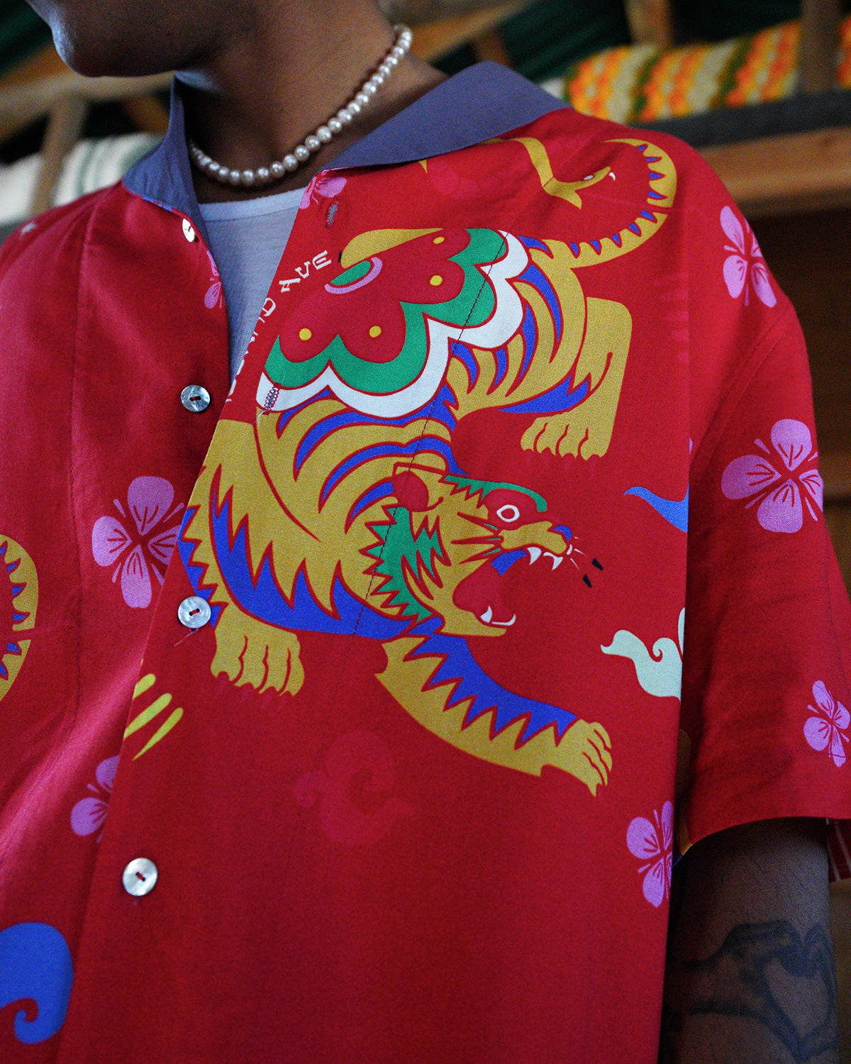 Aloha Tux (Red) “Year Of The Dragon”