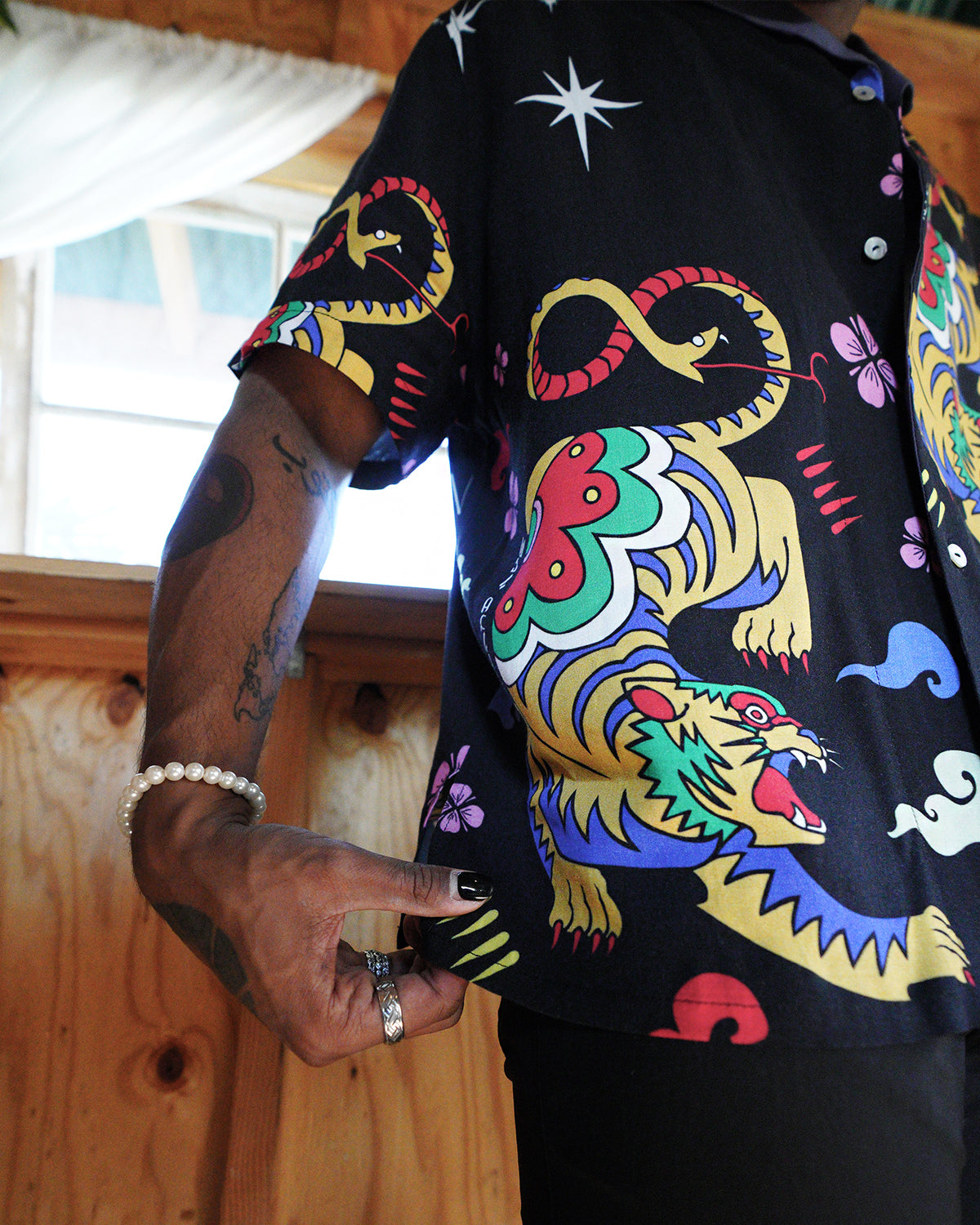Aloha Tux (Black) “Year Of The Dragon”