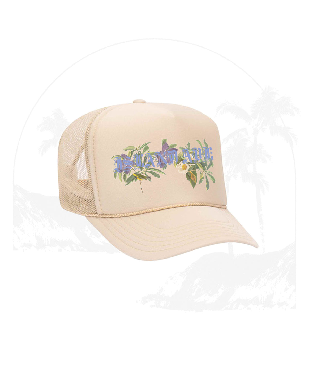 "Oil Paint" Trucker (Tan)