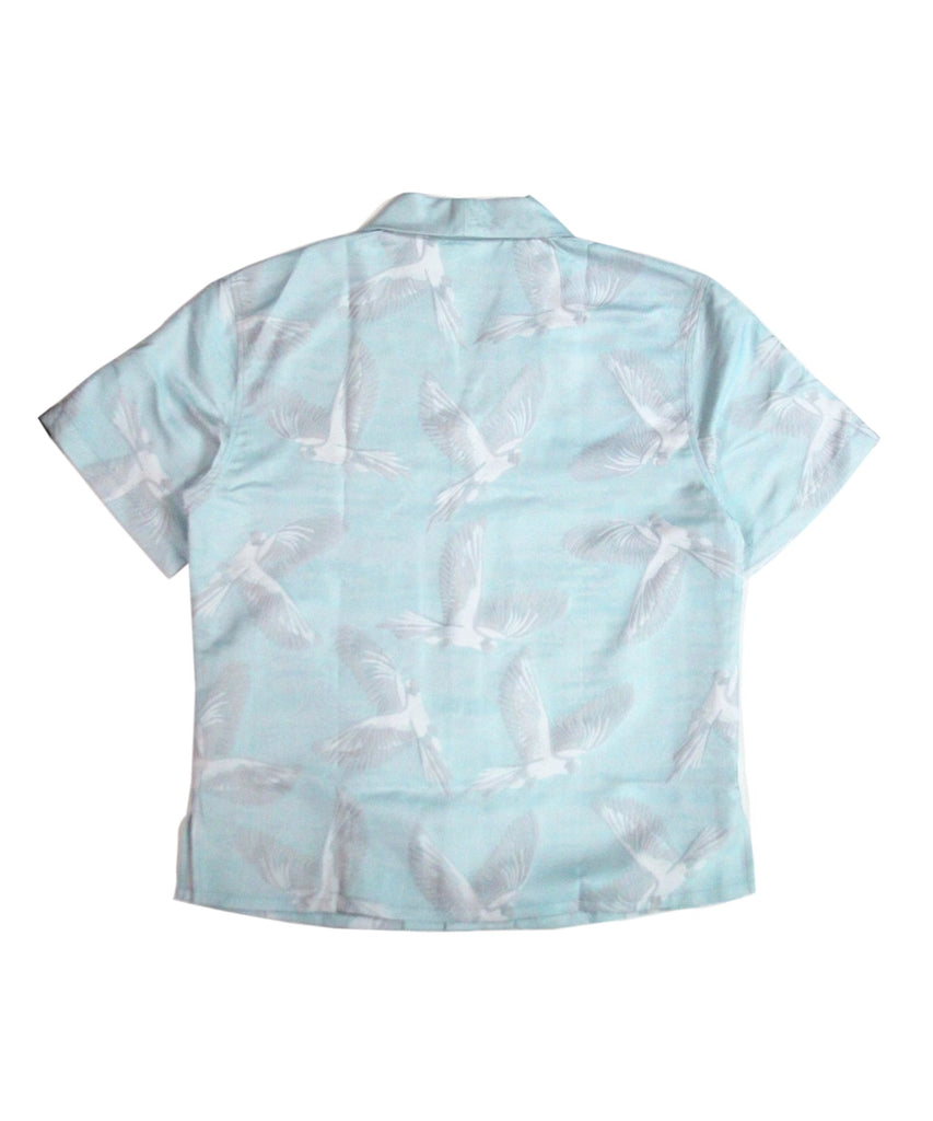 Kakapo Aloha TUX Shirt - BLUE