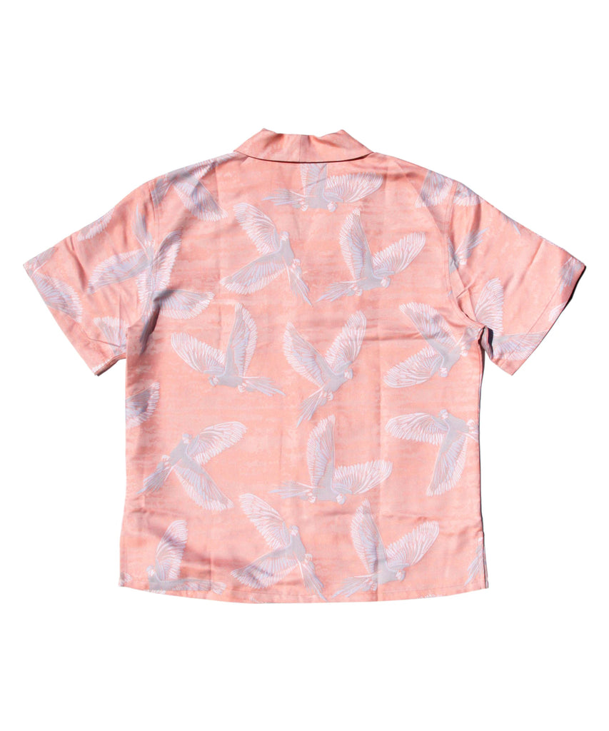 Kakapo Aloha TUX Shirt - CORAL PASTELLE