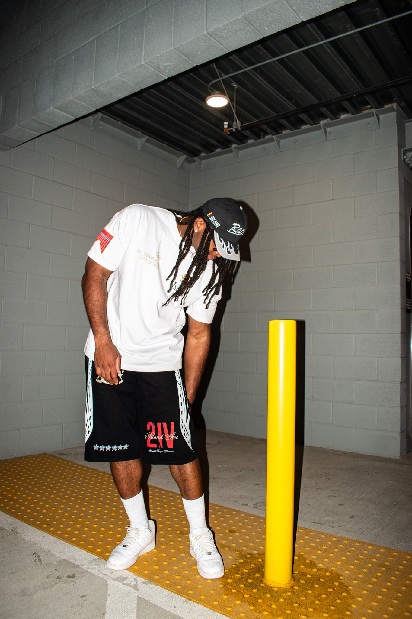 Rider Denim Shorts - Black