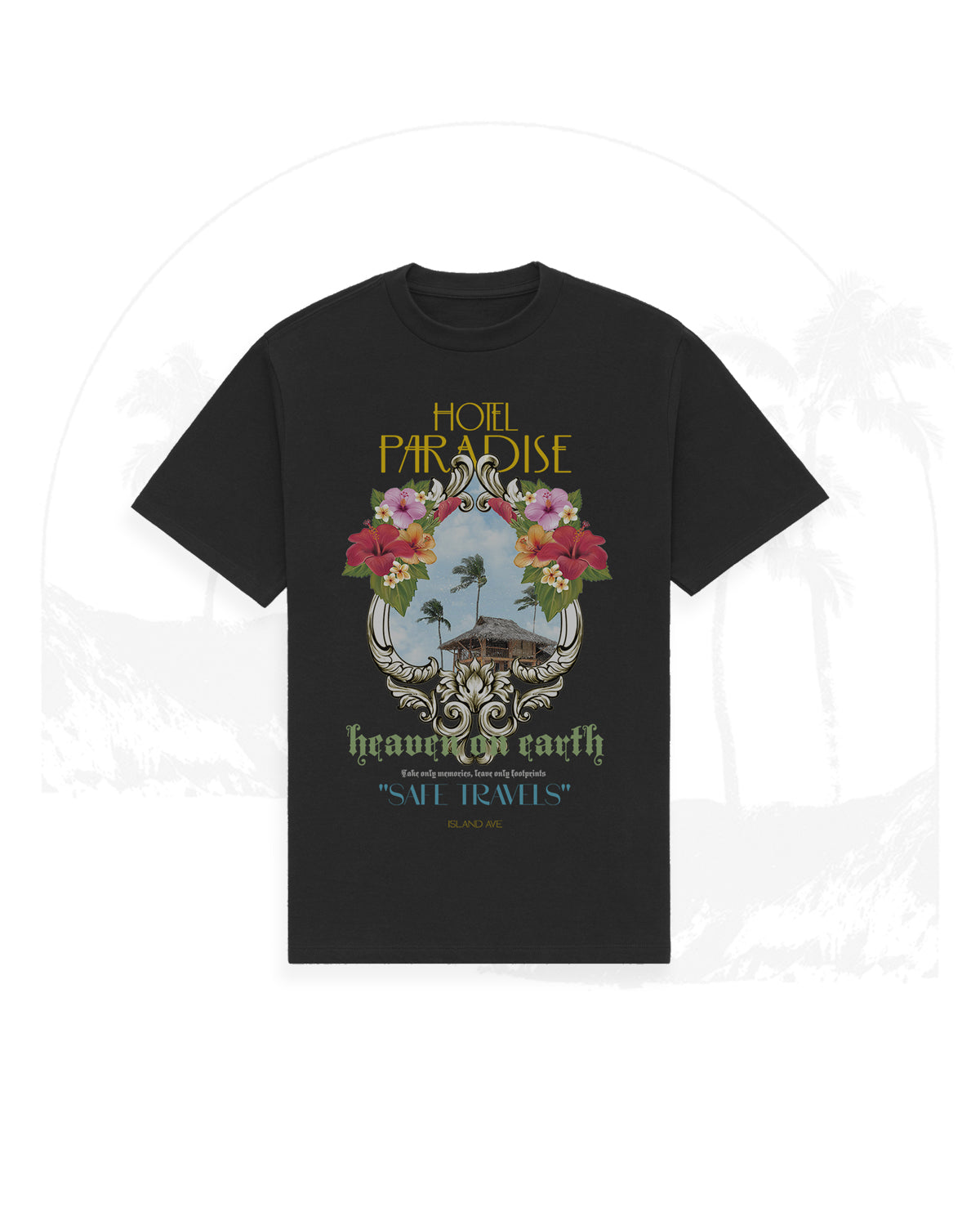 “Hotel Paradise” T-Shirt (Washed Black)