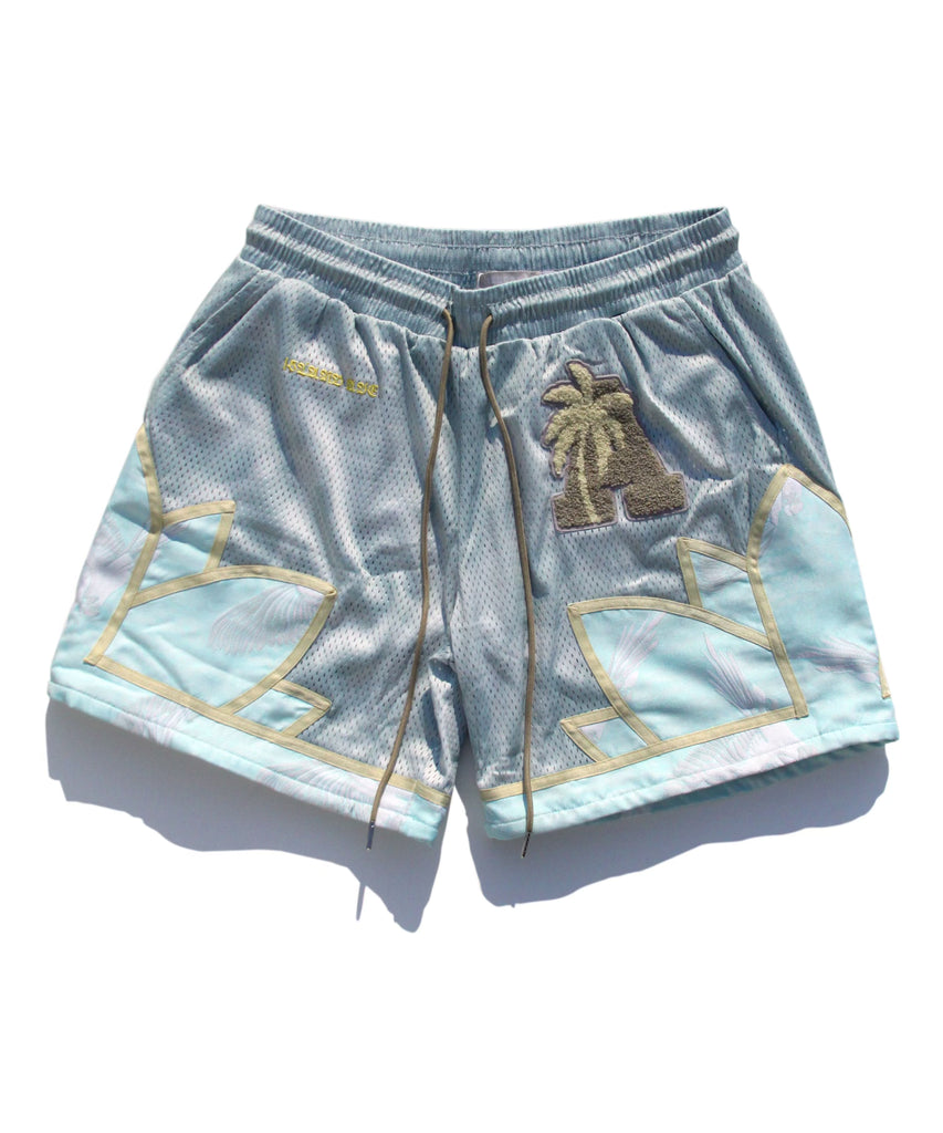 Kakapo Basketball Mesh Shorts - BLUE