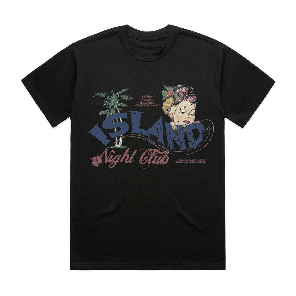 Island Nightclub TEE - BLACK